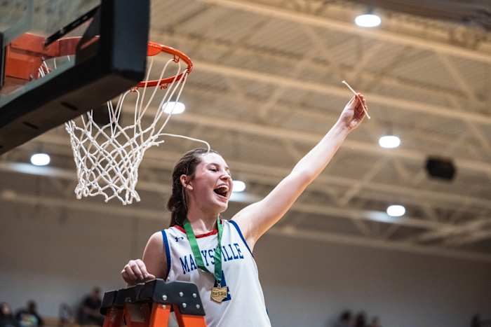 Marysville vs Reynoldsburg girls basketball 022523 Gabe Haferman40
